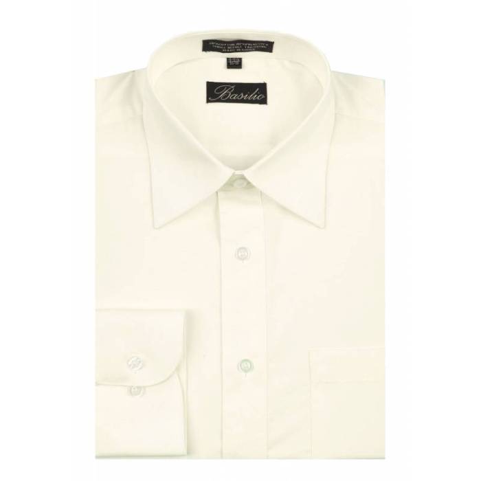 Ivory dress shirts men