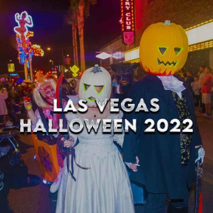 When does las vegas start decorating for halloween