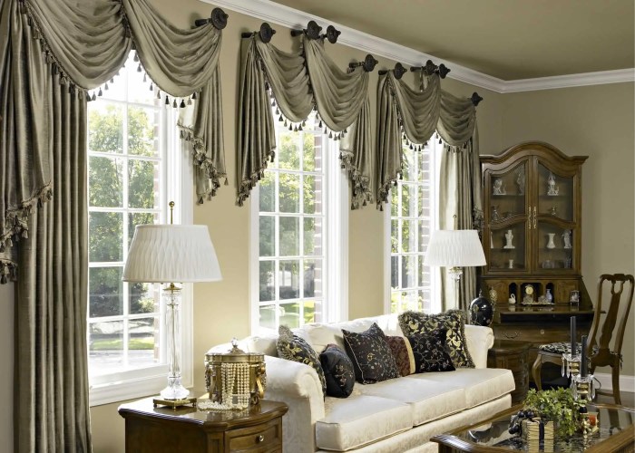 How to decorate window curtains