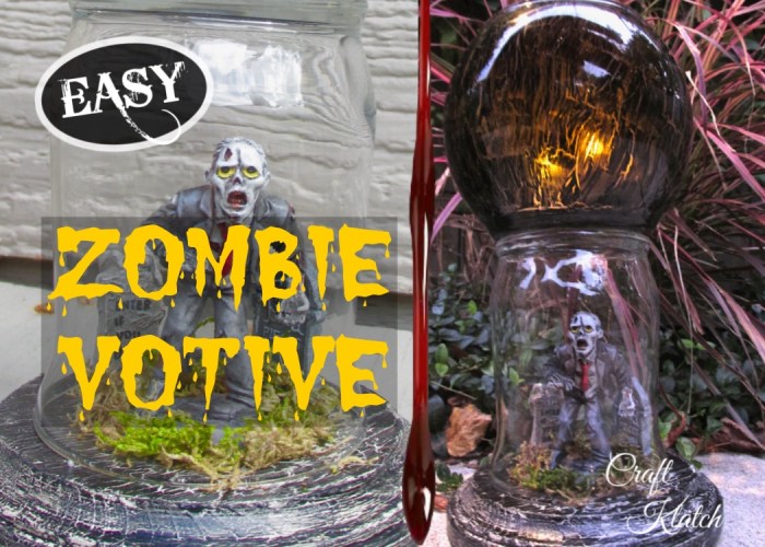 How to make a zombie halloween decoration