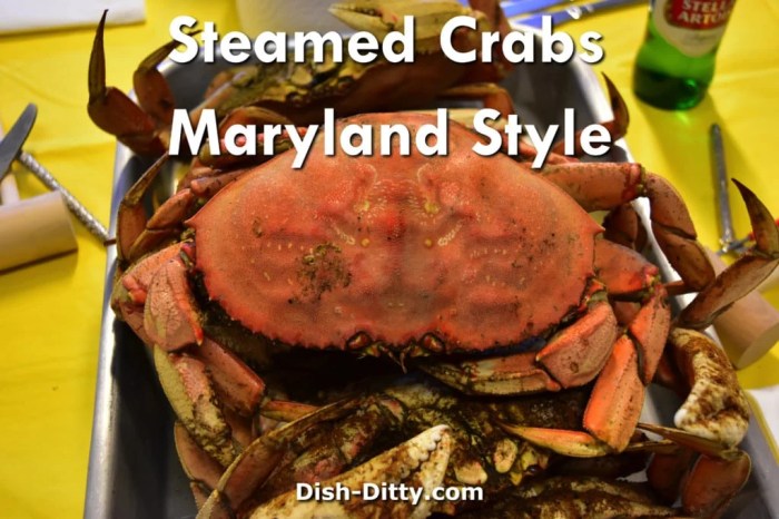 How to cook crabs maryland style