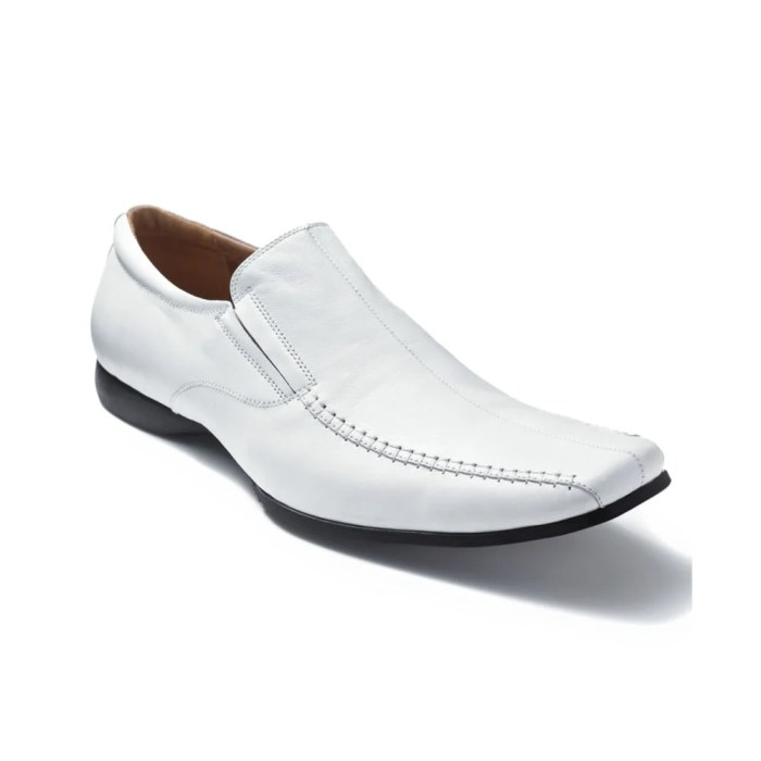 White dress shoe mens