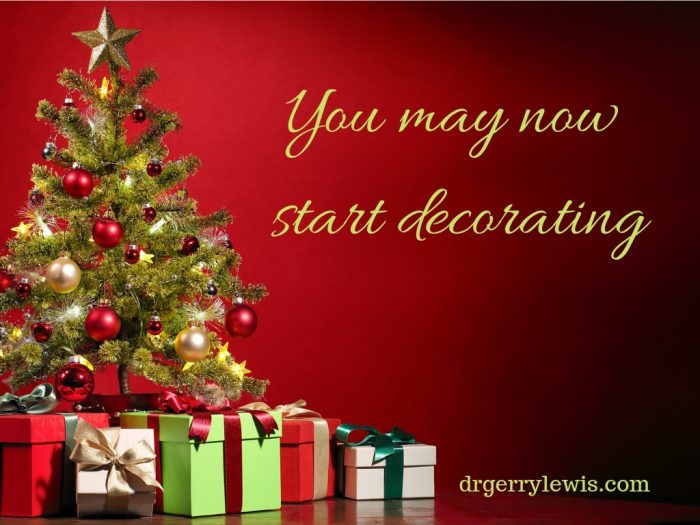 How to start decorating for christmas